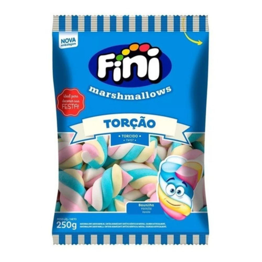MARSHMALLOW BAUNILHA TORÇÃO FINI 250G