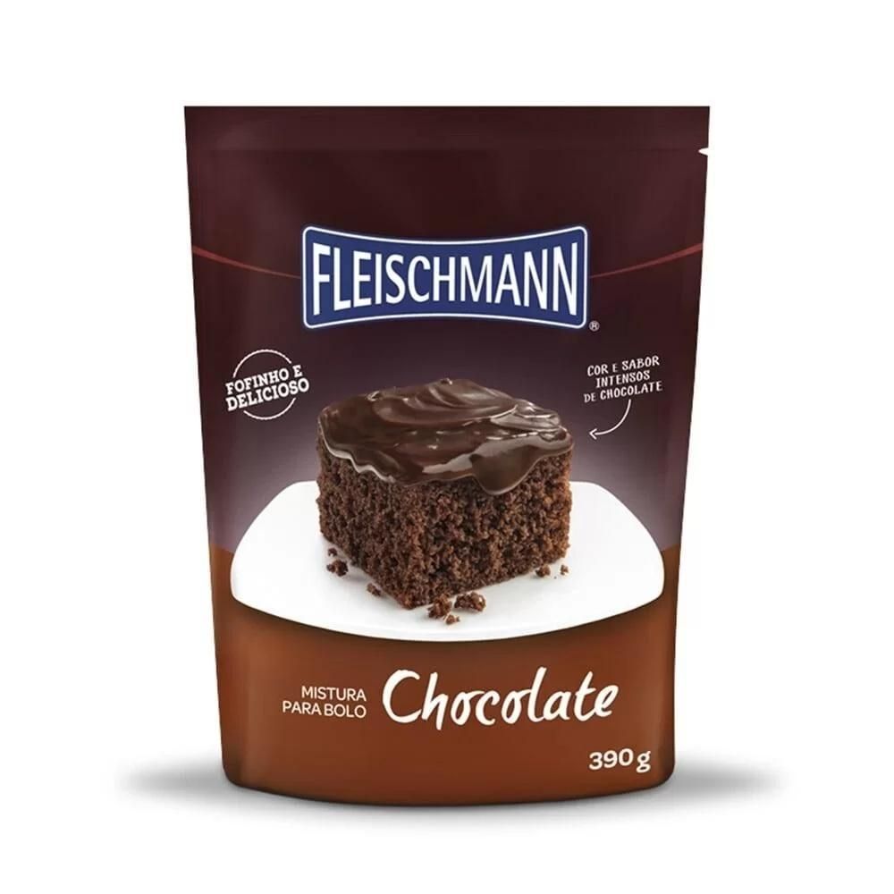 MISTURA DE BOLO FLEISCHMANN CHOCOLATE 390GR