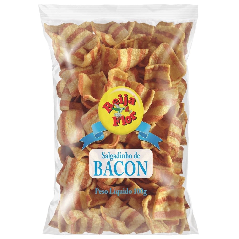 SALGADINHO BACON B.FLOR 100GR