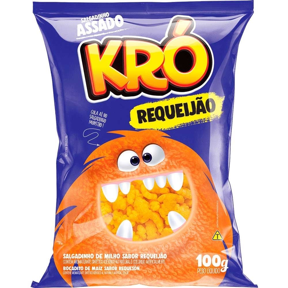 SALGADINHO KRO REQUEIJÃO 100GR