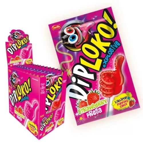 DIP LOKO BOOM MORANGO C/15