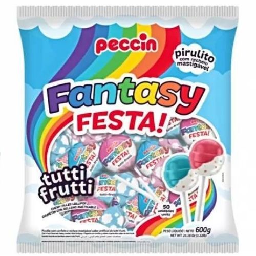 PIRULITO FANTASY FESTA PECCIM C/50