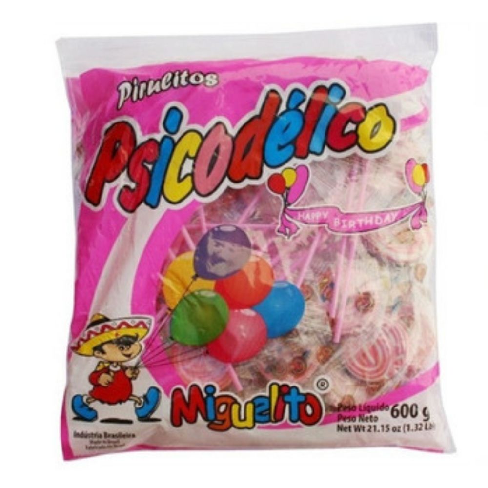 PIRULITO PSICODELICO ROSA C/50