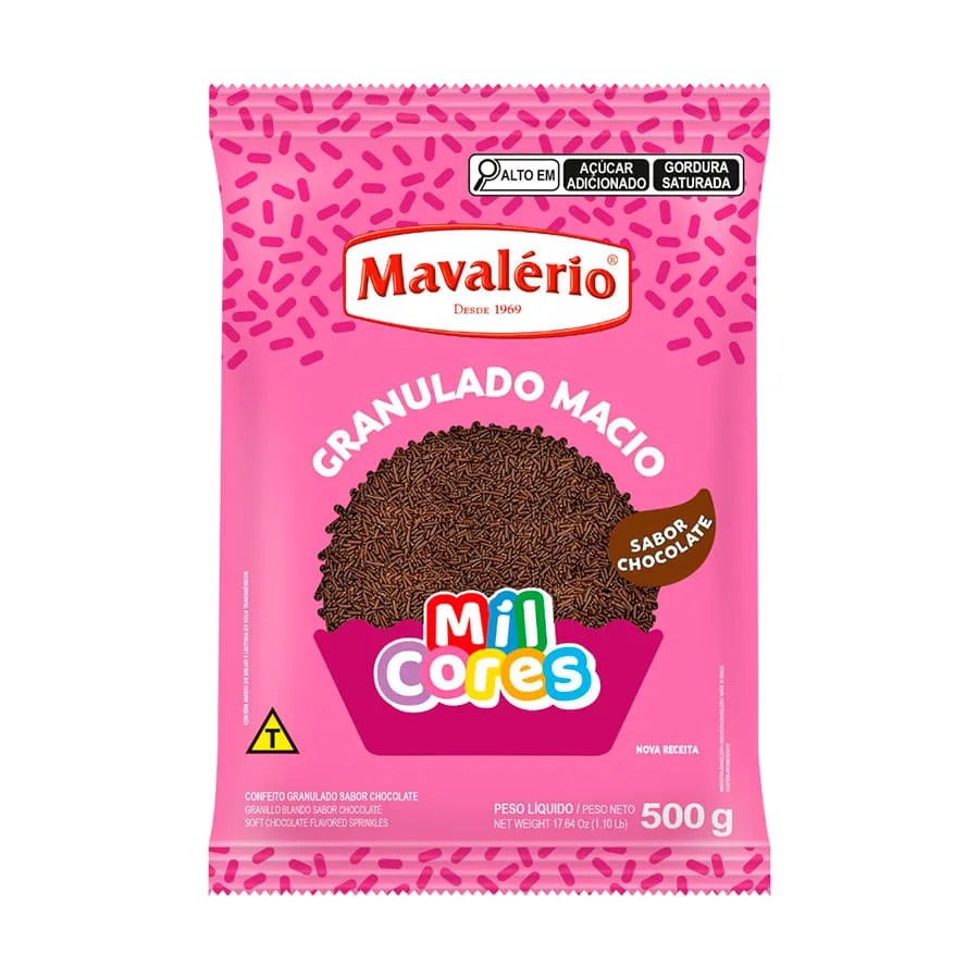 GRANULADO MACIO MIL CORES 500GR