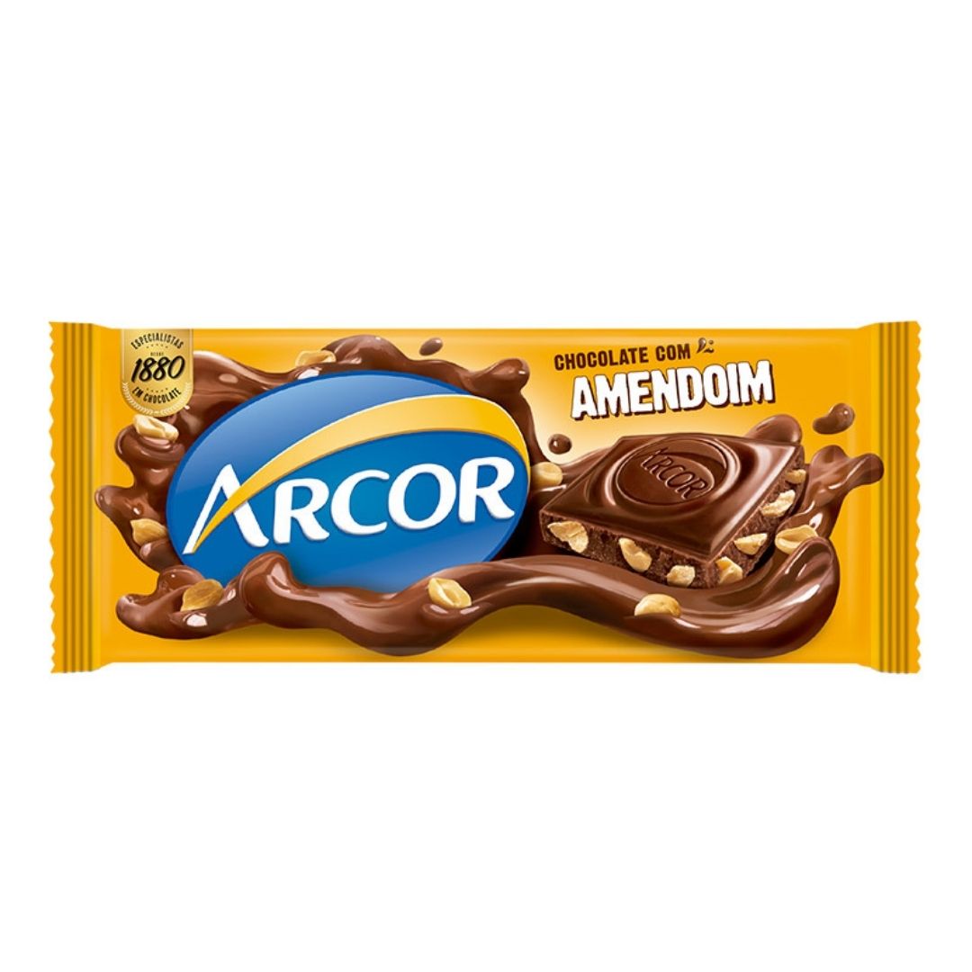 BARRA ARCOR AMENDOIM 80GR