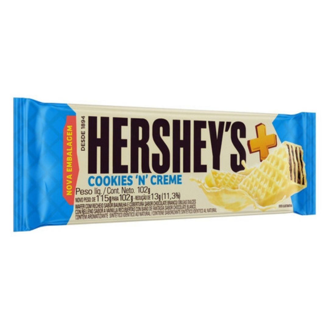 HERSHEYS +COOKIES N CREME 102GR