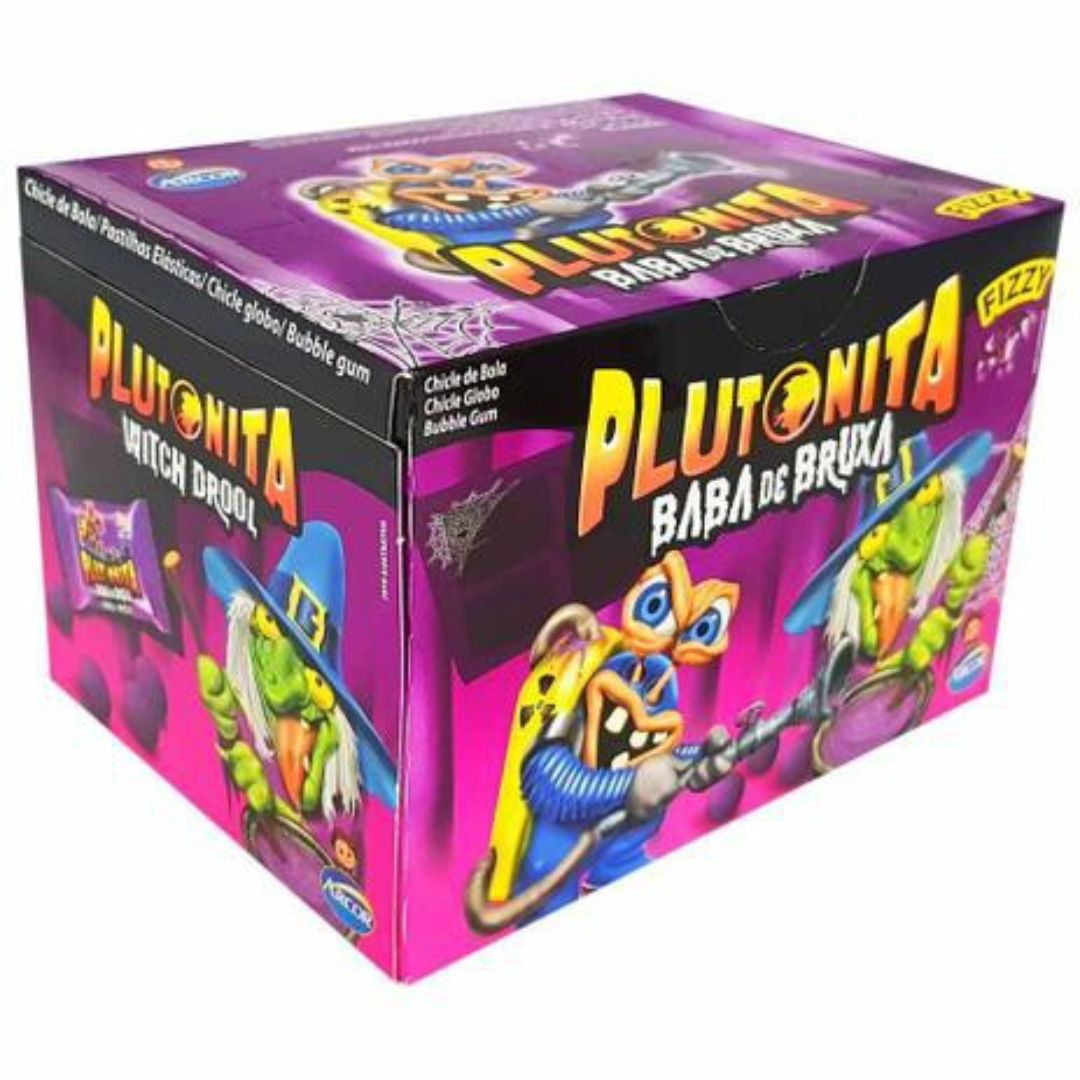 CHICLE PLUTONITA BABA DE BRUXA 180GR
