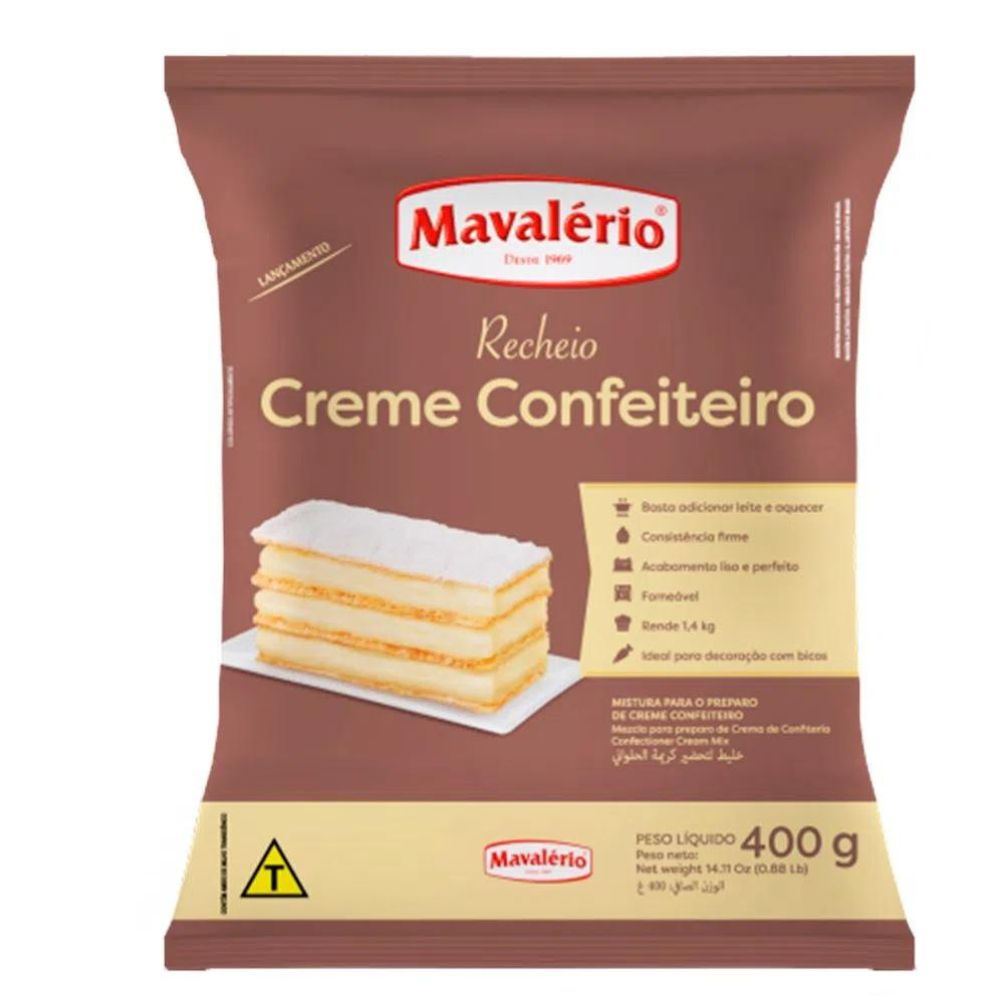 CREME CONFEITEIRO RECHEIO MAVALERIO 400GR