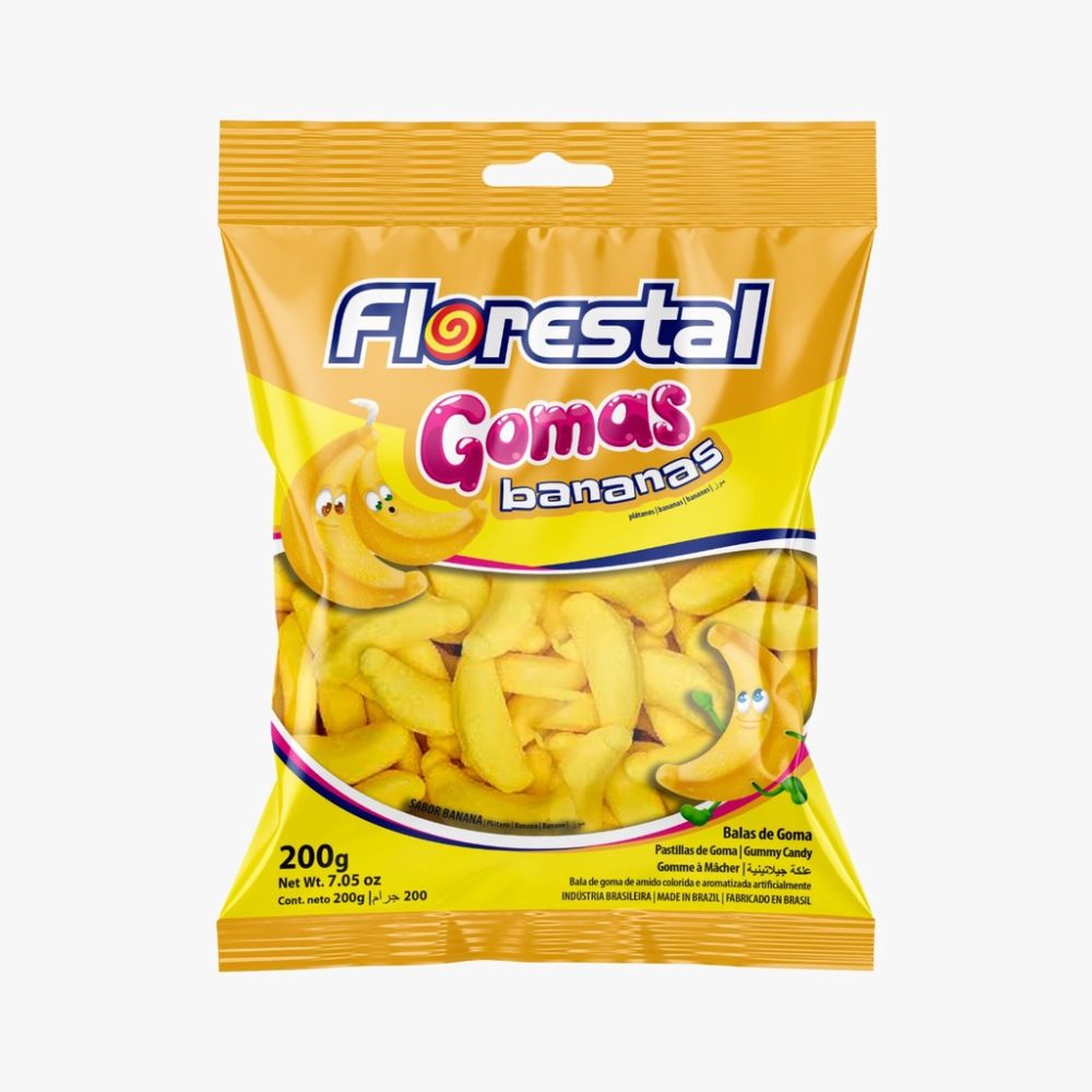 GOMA BANANA 500GR FLORESTAL