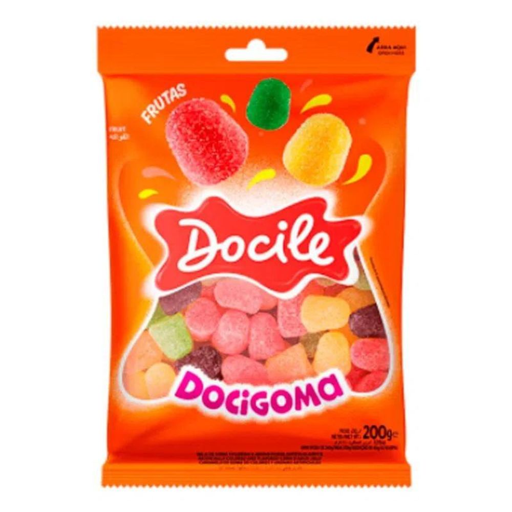GOMA SORTIDA FRUTAS 200GR DOCILE