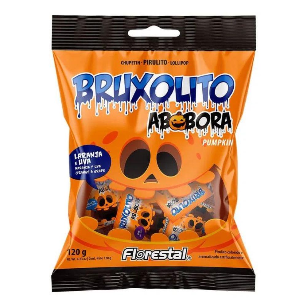 PIRULITO BRUXOLITO ABOBORA 120GR
