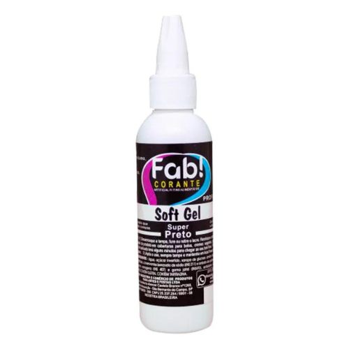CORANTE SOFTGEL FAB! PRETO 25GR