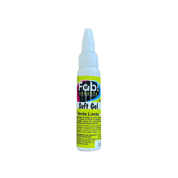 CORANTE SOFTGEL FAB! VERDE LIMÃO 25GR