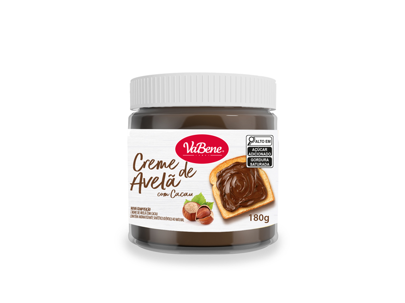 CREME DE AVELÃ VABENE 180G