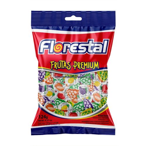BALA FRUTAS PREMIUM 124GR