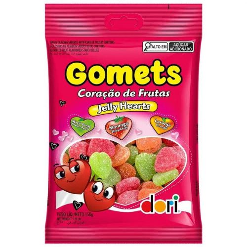 GOMA GOMETS CORAÇÃO 150GR