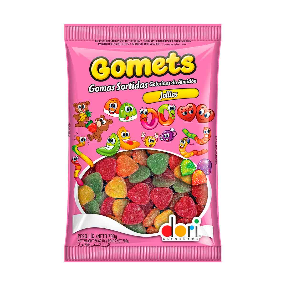 GOMETS SORTIDA DORI 700GR