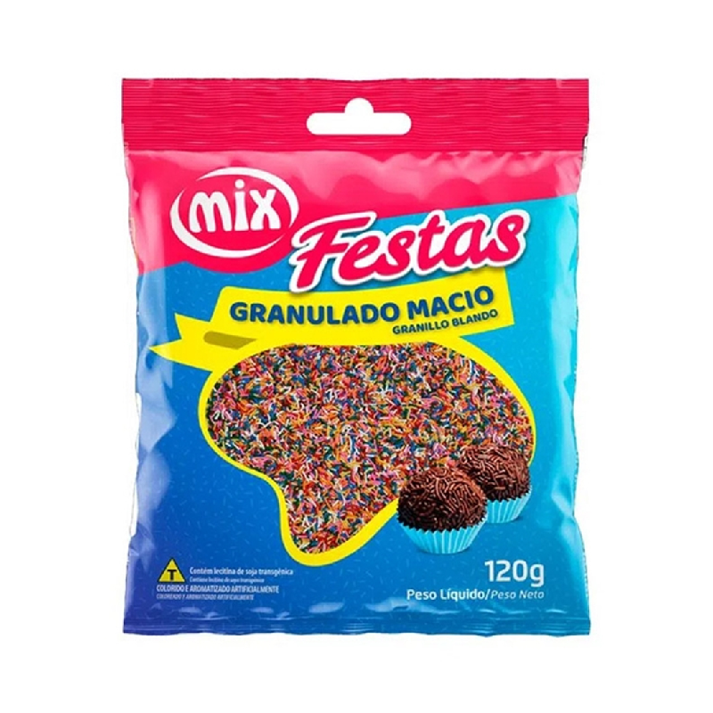 GRANULADO FESTA MIX AMARELO 120GR
