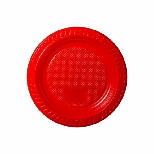 PRATO VERMELHO COPOBRAS 15CM C/10