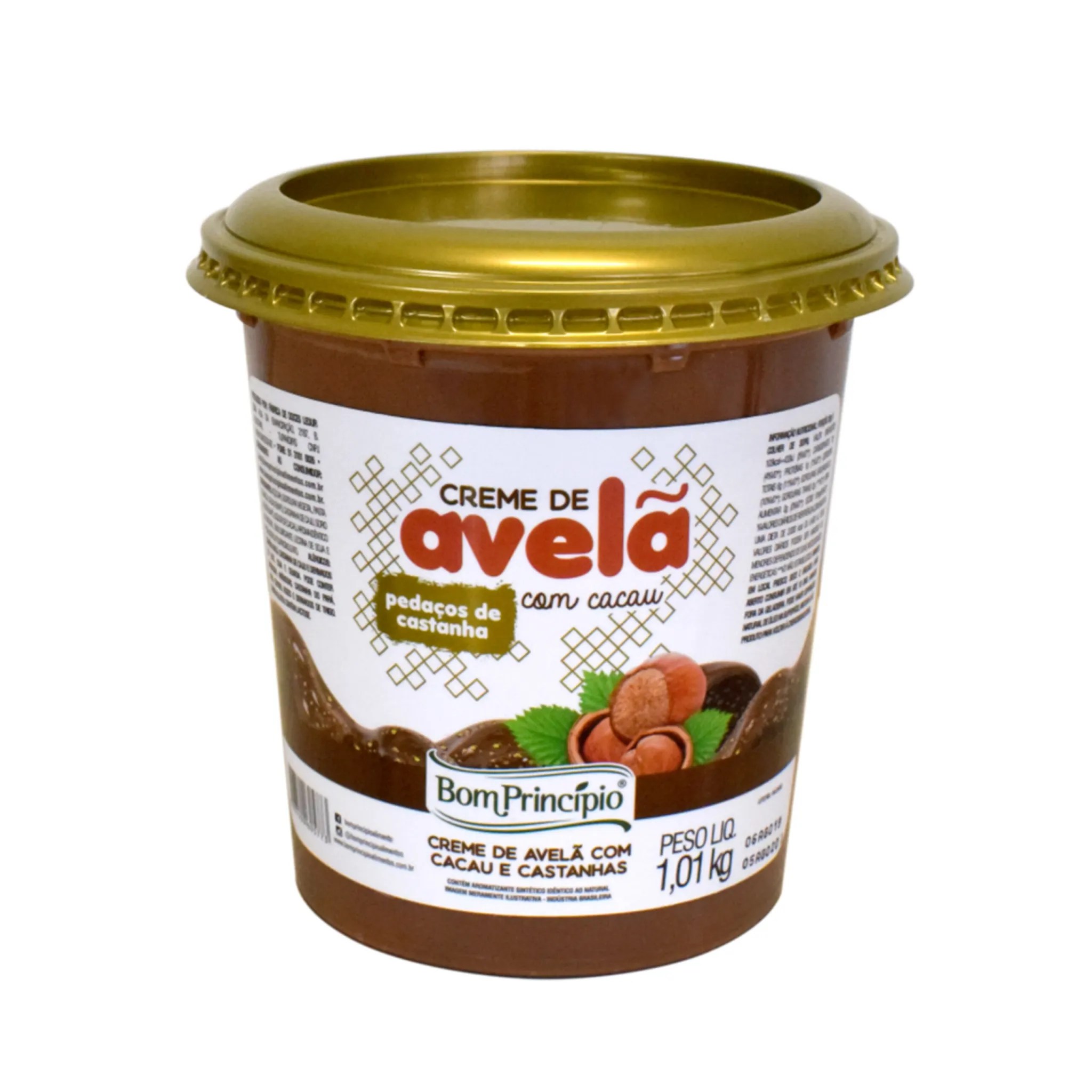 CREME DE AVELA COM CACAU BOM PRINCIPIO 250GR