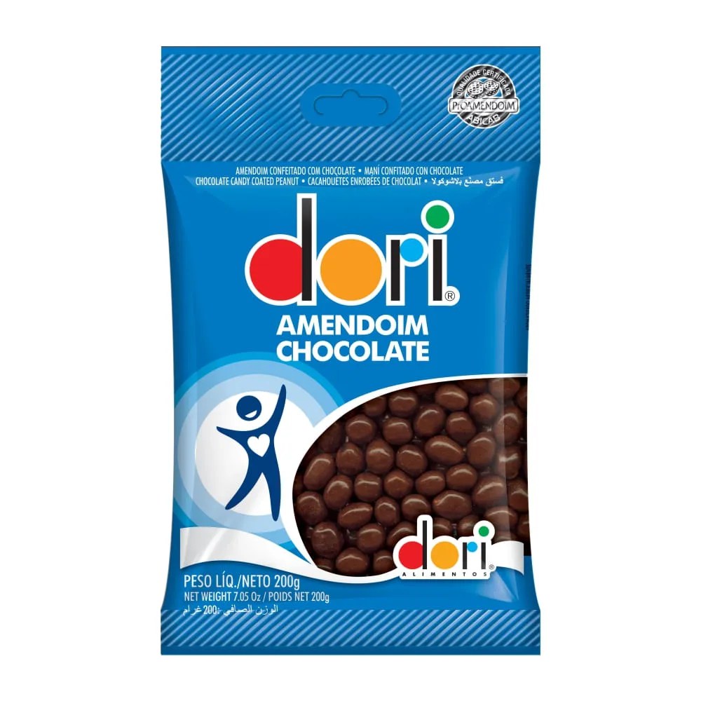AMENDOIM CHOCOLATE DORI 150GR