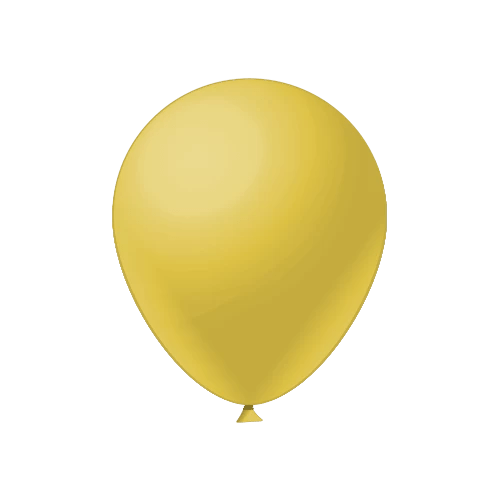 BALÃO AMARELO 9 FESTBALL C/50