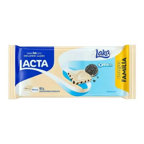 BARRA LACTA LAKA OREO 145G