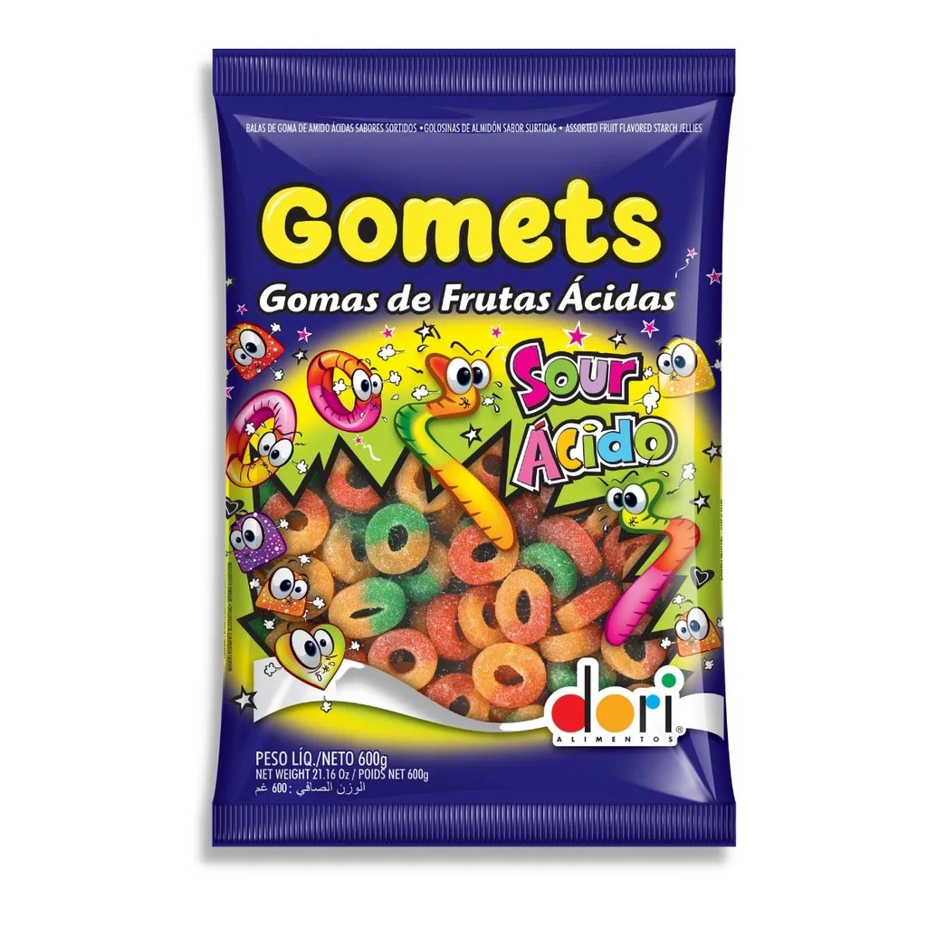 GOMETS MINHOCA CITRICA DORI 600GR