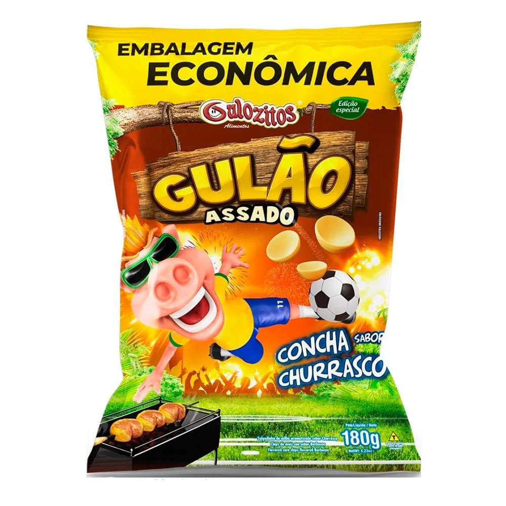 GULÃO CONCHA CHURRASCO 180GR