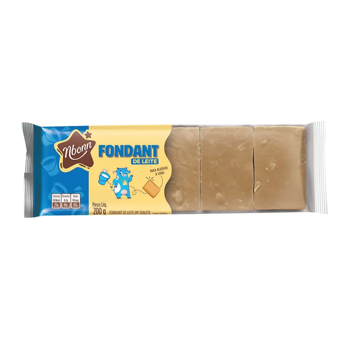 FONDANT DE LEITE NBONN 1,5K C/50