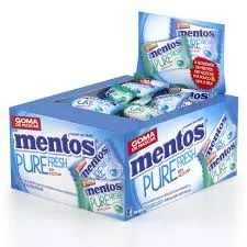 MENTOS PURE FRESH/WHITE 1,5G C/60 MONO