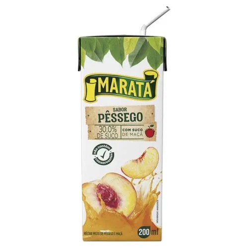 SUCO MARATÁ PESSEGO 200ML
