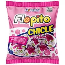 PIRULITO FLOPITO CHICLE CEREJA 125GR