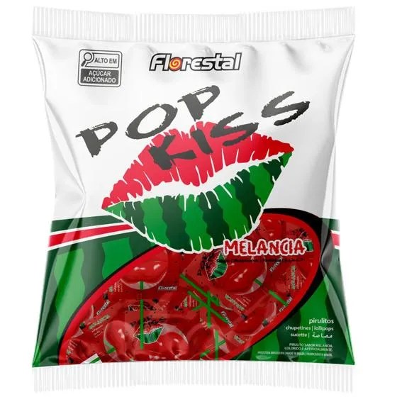PIRULITO POP KISS MELANCIA 500GR