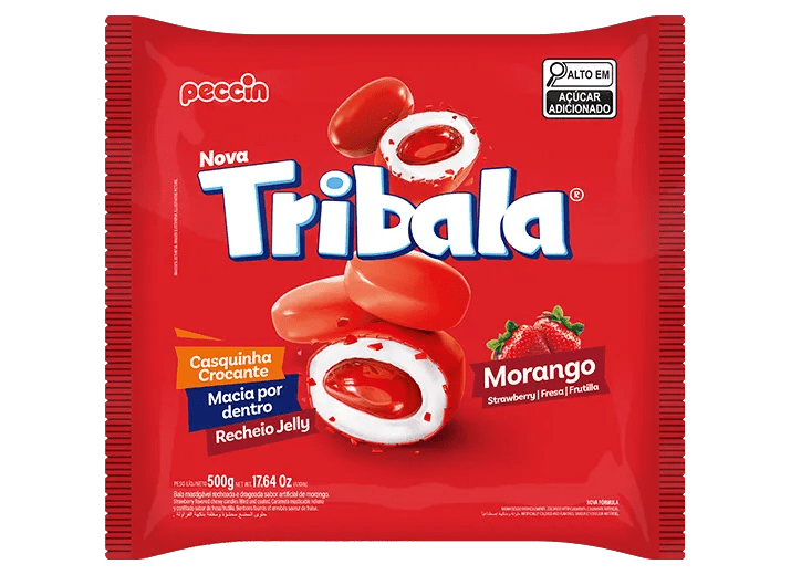 TRI BALA MORANGO PECCIM 500GR