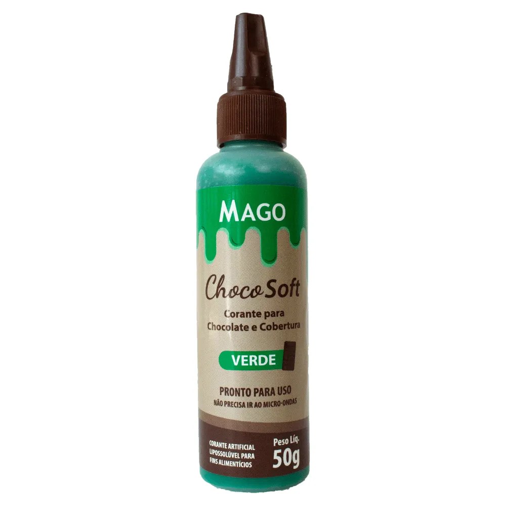 CORANTE P/CHOCO MAGO VERDE 50G