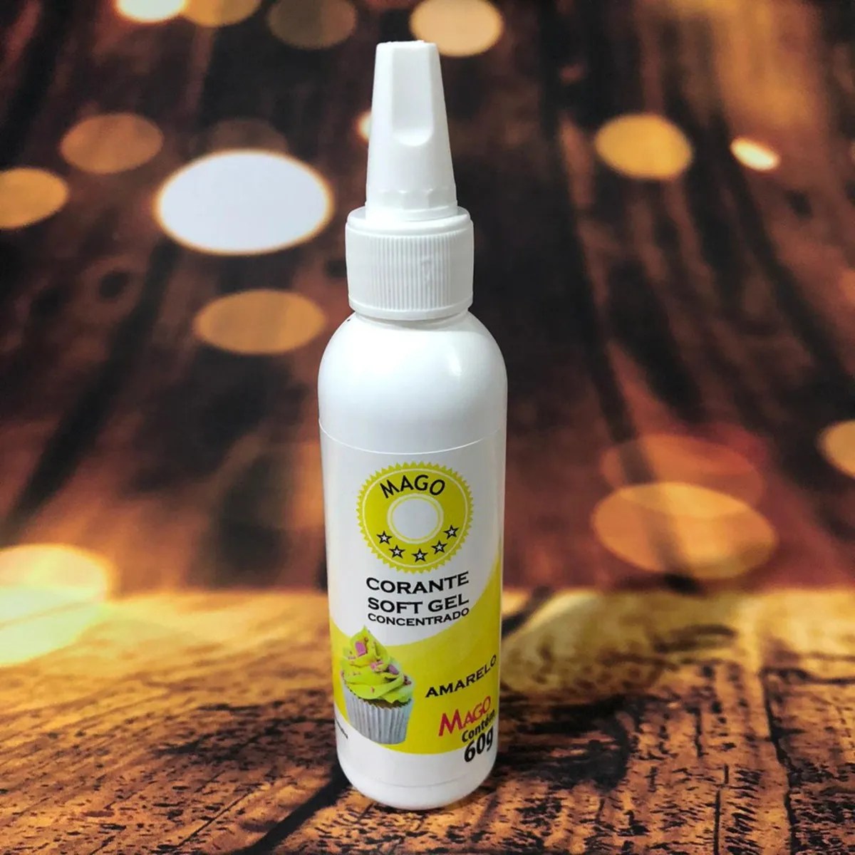 CORANTE SOFT GEL MAGO AMARELO 60GR