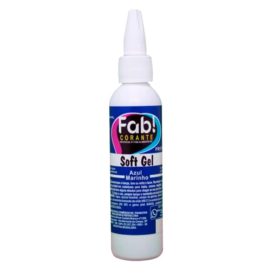 CORANTE SOFTGEL FAB! AZUL 25GR