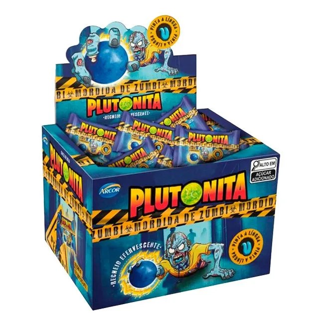 CHICLE PLUTONITA ARCOR MORDIDA DE ZUMBI