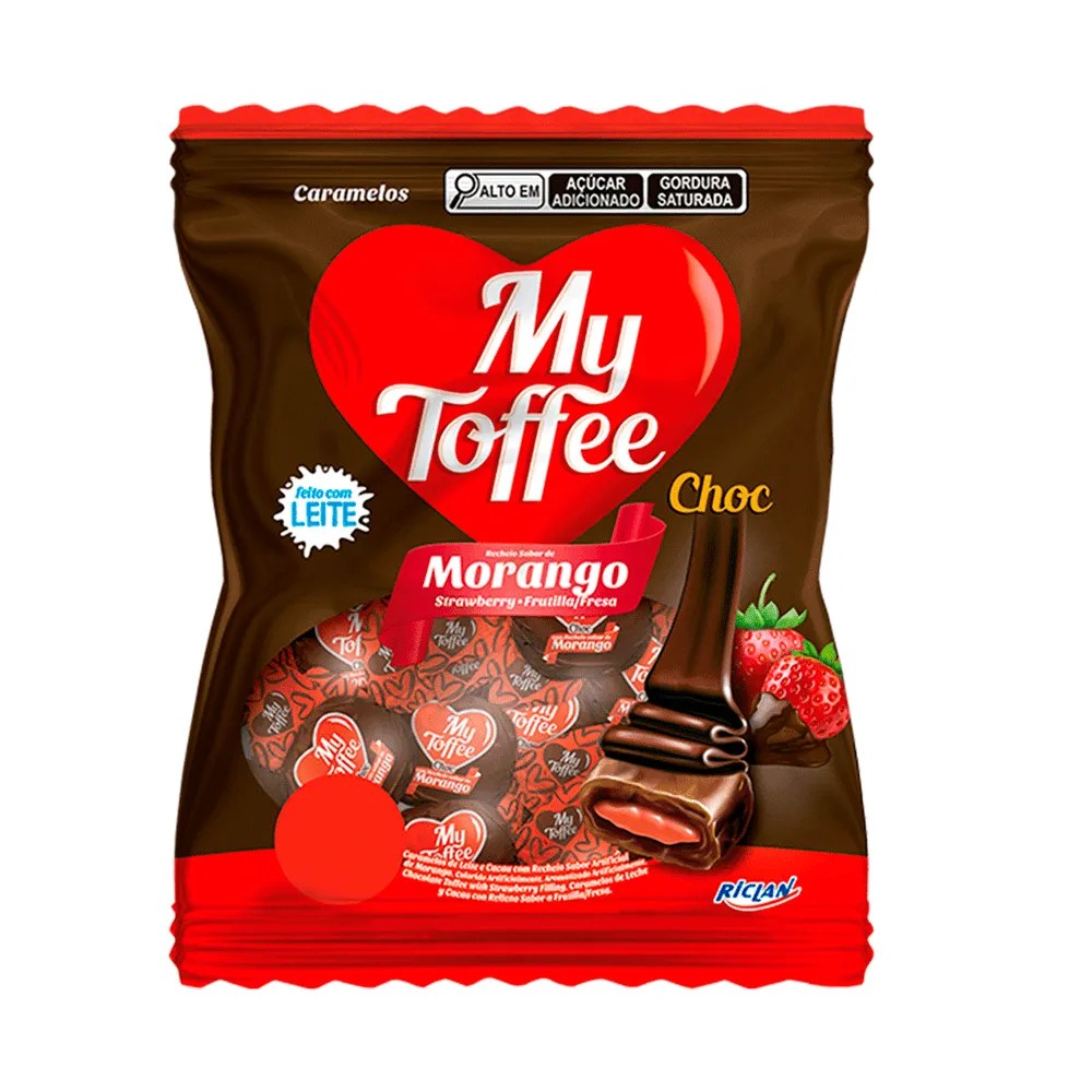 BALA MY TOFFE MORANGO  90GR