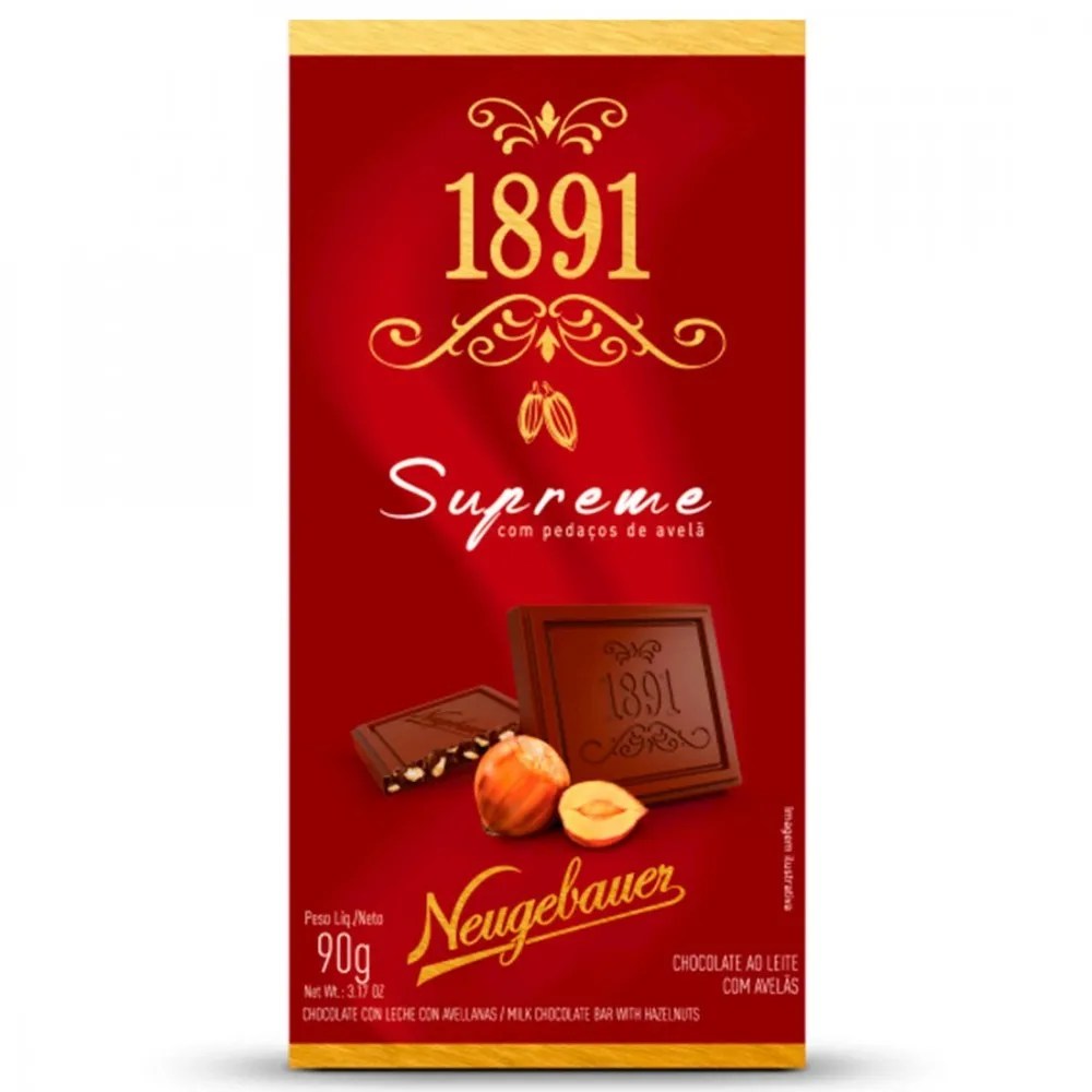 BARRA 1891 AO LEITE 45GR