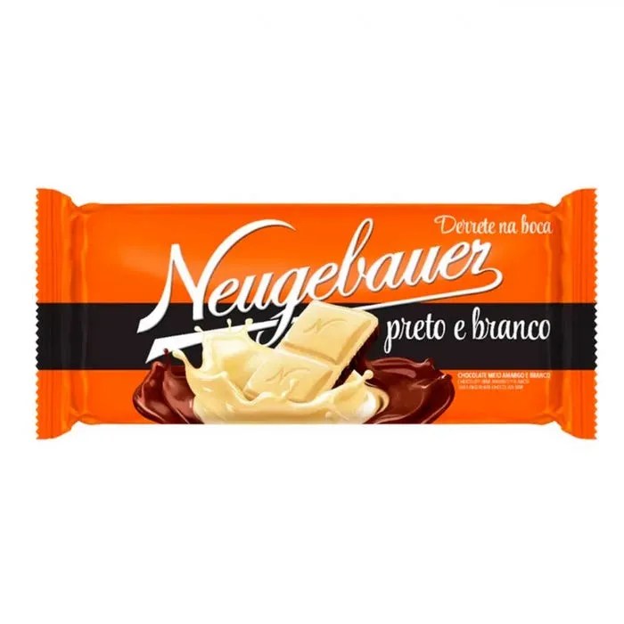 BARRA NEUGBAUER PRETO E BRANCO 80GR