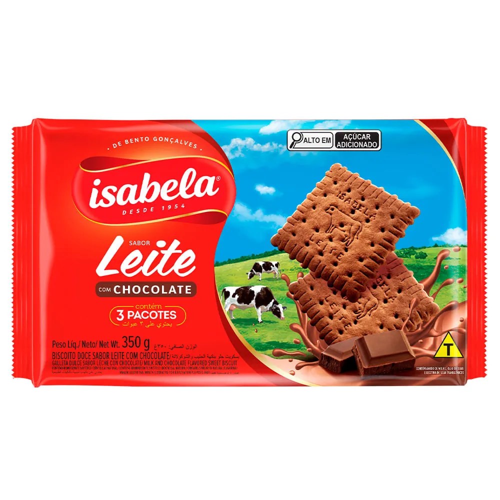 BISCOITO LEITE ISABELA 350GR