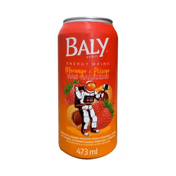 ENERGETICO BALY PESSEGO C/MORANGO 473ML