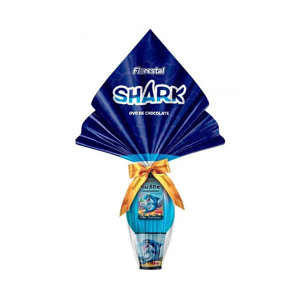 OVO DE CHOCOLATE FLORESTAL SHARK 150GR