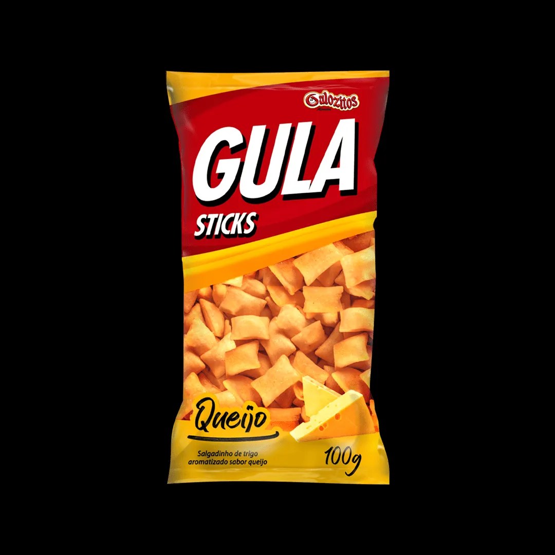 SALGADINHO GULA STIKS QUEIJO 50GR