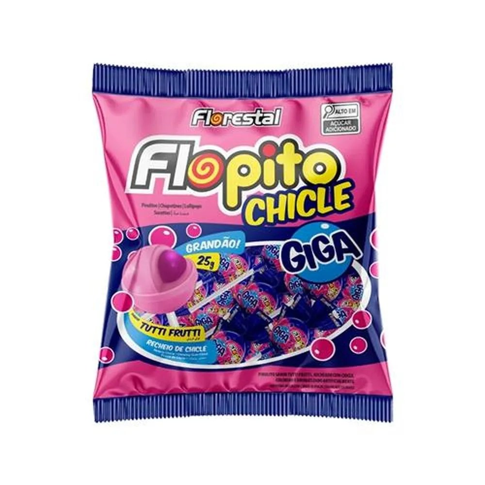 PIRULITO FLOPITO GIGA TUTI FRUTI C/24