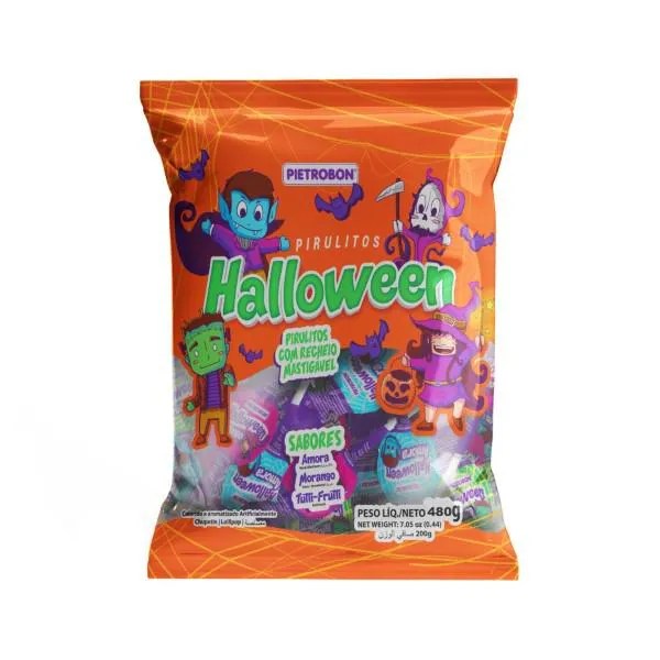 PIRULITO HALLOWEEN PIETROBON 480GR
