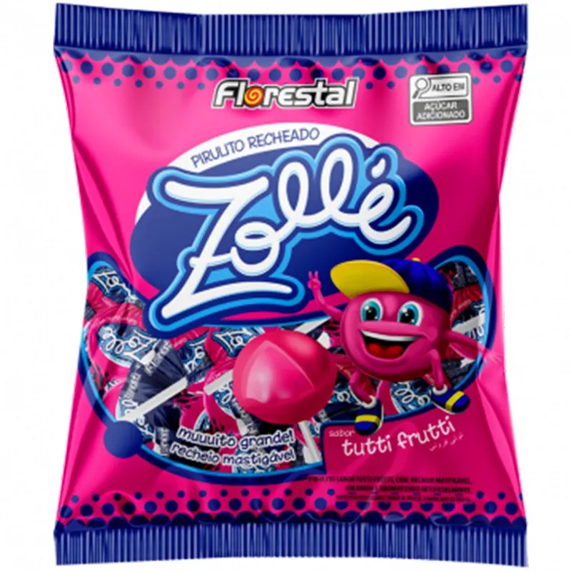 PIRULITO ZOLLE TUTI FRUTI C/24