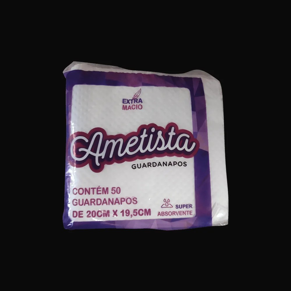 GUARDANAPO DE PAPEL AMETISTA C/100 30×29,5cm